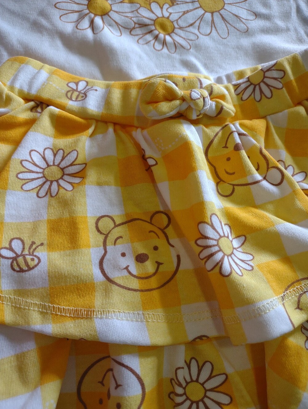 12mo. Winnie Pooh Bee Happy 3 Pc By Disney Baby Set NWT - Picture 4 of 5